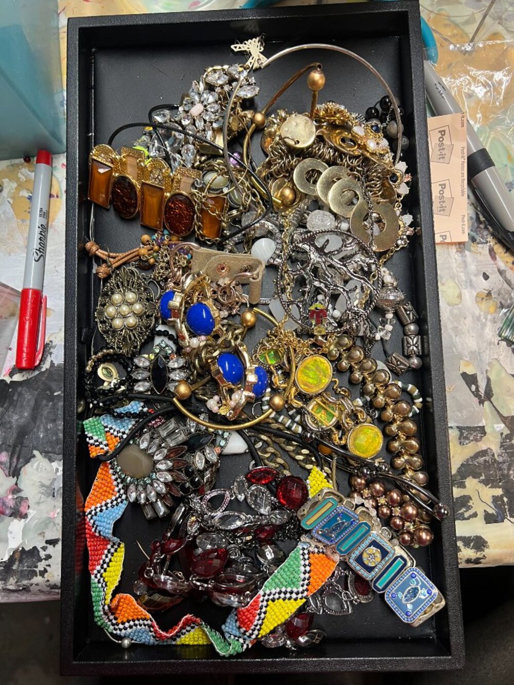 Craft Jewelry Lot GG - 2+ Pounds
